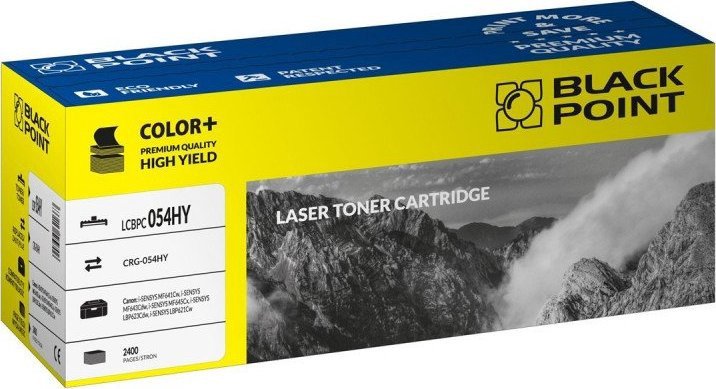 Toner Black Point LCBPC054HY Yellow Replacement CRG-054HY (BLC054HBYBW)