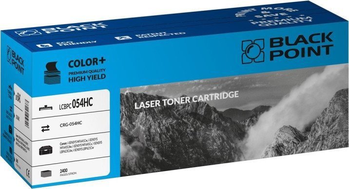 Toner Black Point LCBPC054HC Cyan Replacement CRG-054HC (BLC054HBCBW)