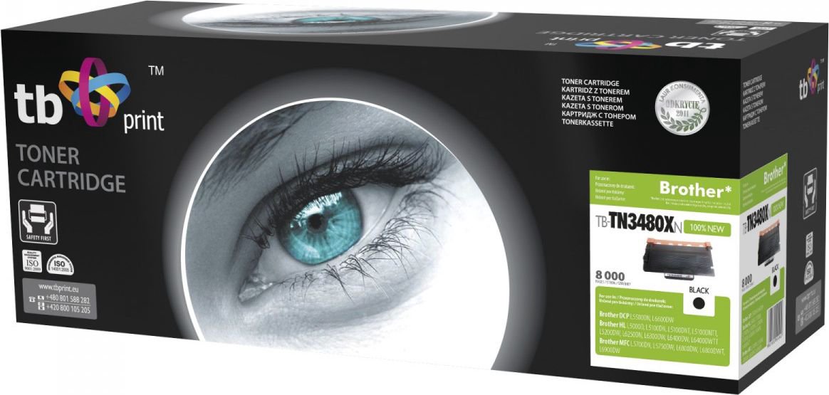 Toner TB Print Black Replacement TN-3480 (TB-TN3480N)