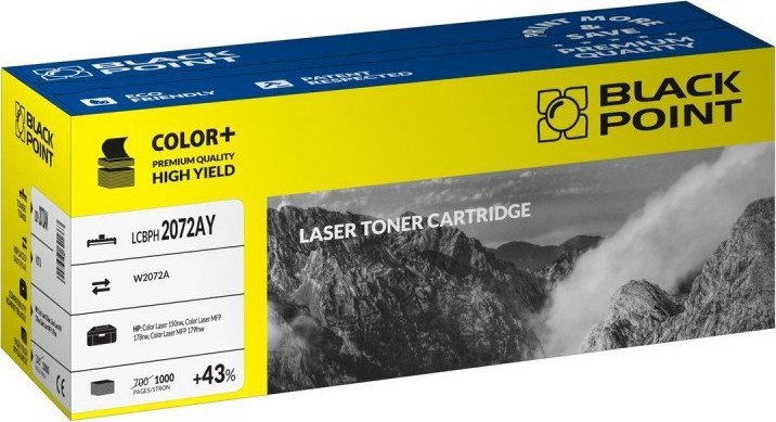 Toner Black Point LCBPH2072AY Yellow Replacement 117A (BLH2072AYBW)