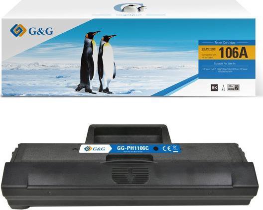 Toner G&G Black Replacement 106A (NT-PH1106)