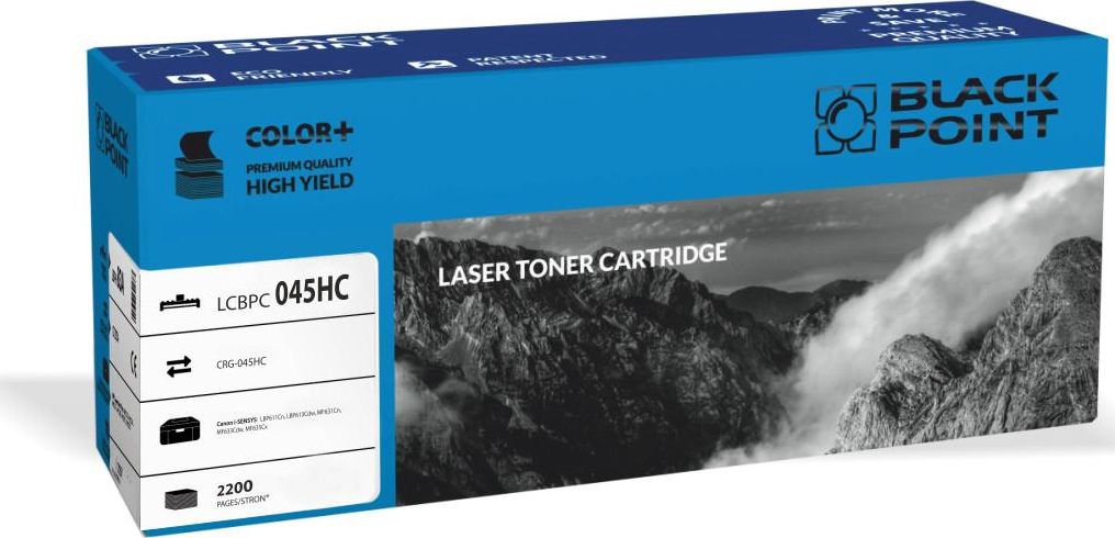 Toner Black Point LCBPC046HC Cyan Replacement CRG-046H (BLC045HBCBW1)
