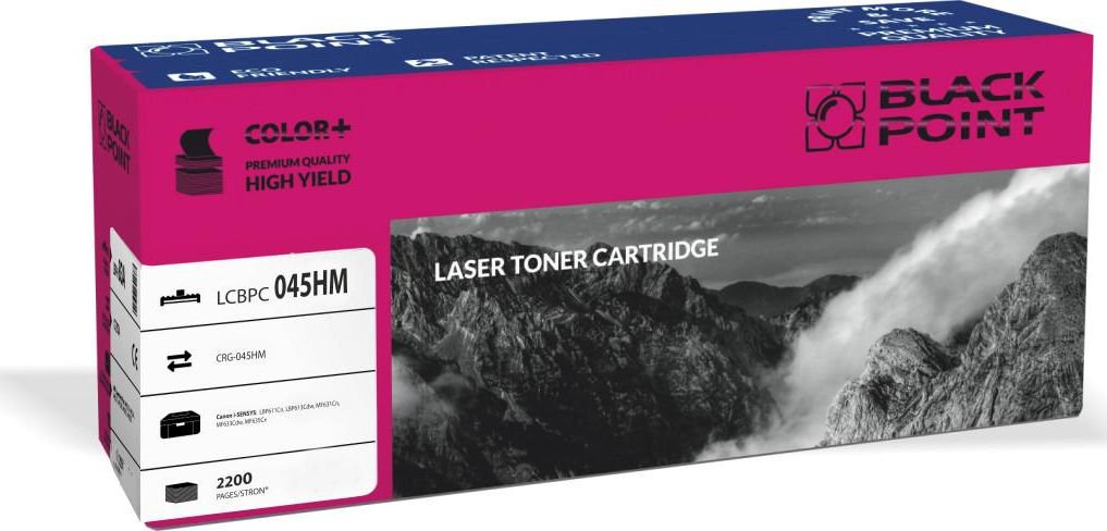 Toner Black Point LCBPC046HM Magenta Replacement CRG-046HM (BLC045HBMBW)