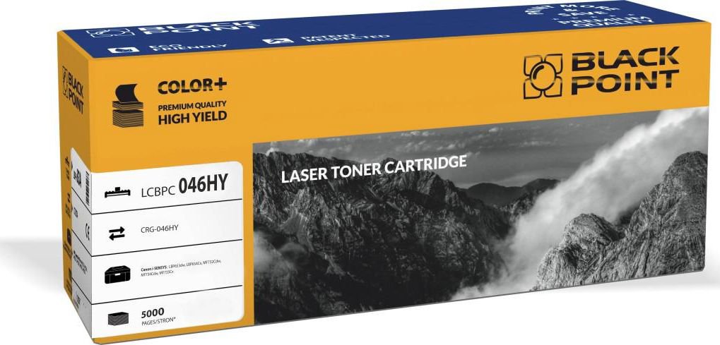 Toner Black Point LCBPC046HY Yellow Replacement CRG-046H (BLC046HBYBW)