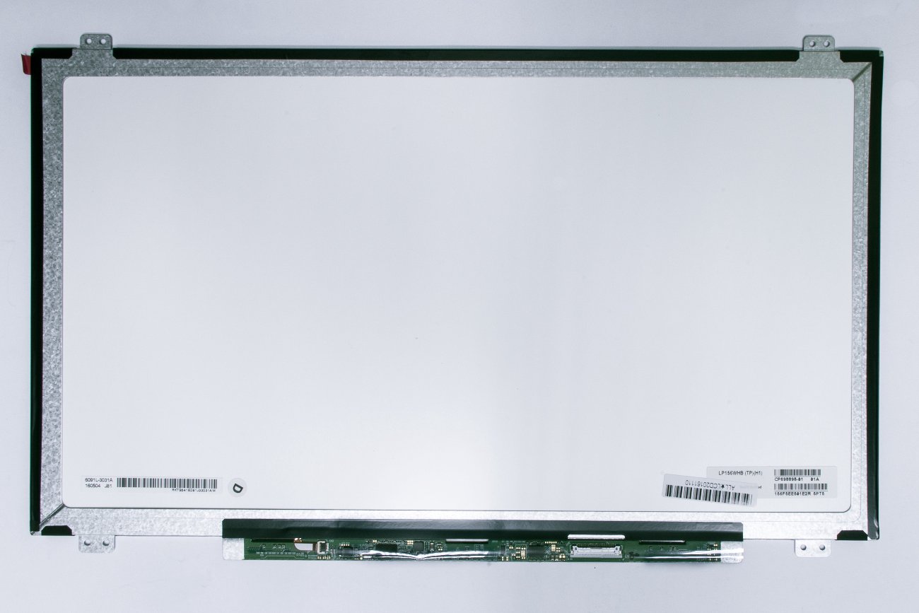 Matrica 15.6" 1366x768 HD, LED, matinė,  SLIM, 30pin (dešinėje) EDP, A+