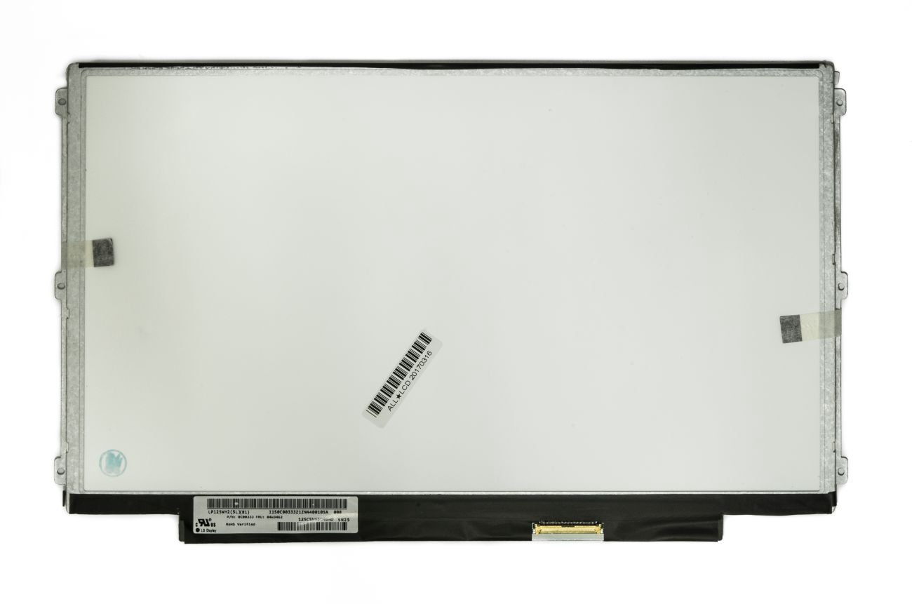 Matrica 12.5" 1366x768 HD, LED, IPS, SLIM, matinis, 40pin (dešinėje) EDP, A+