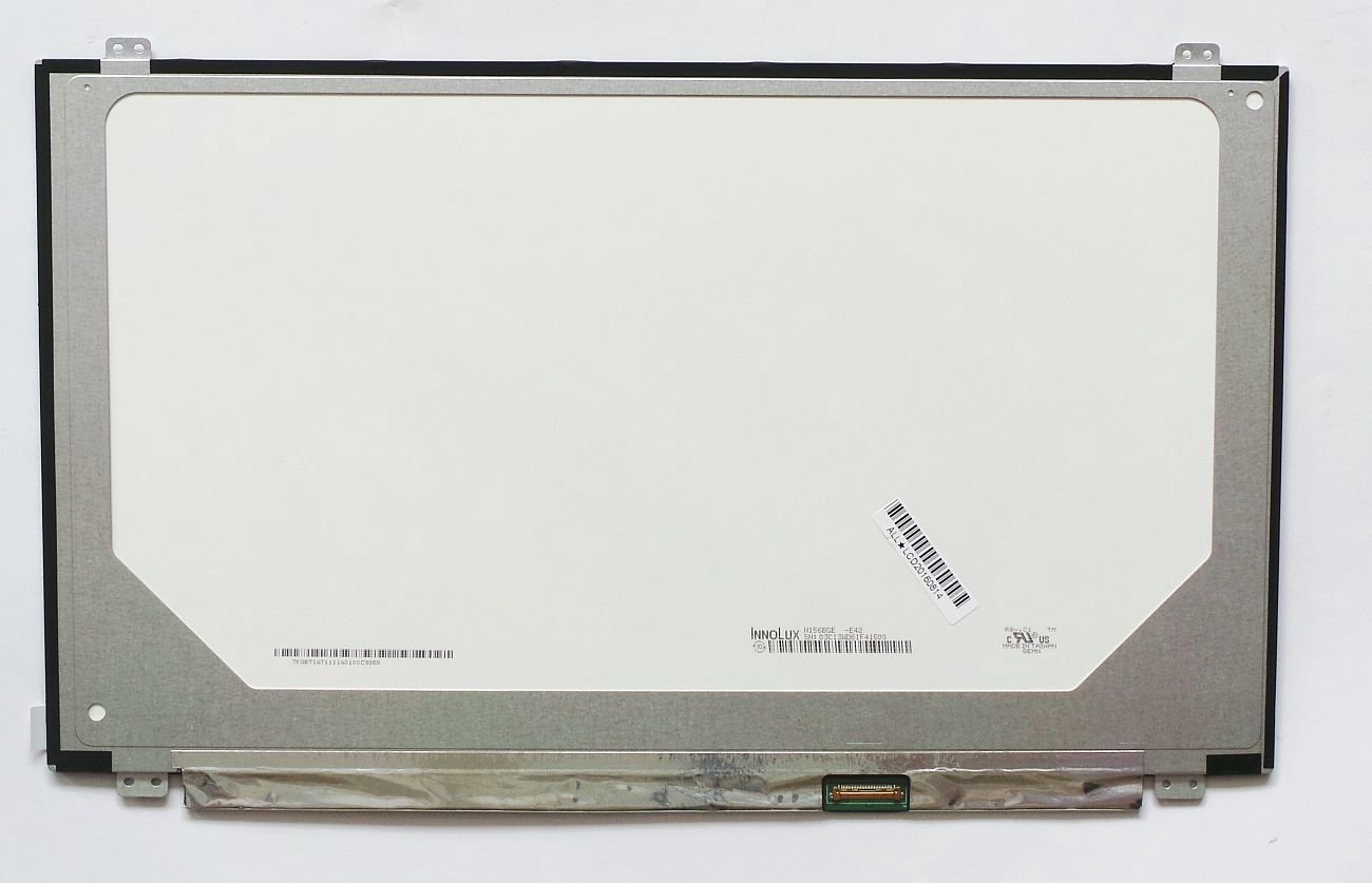 Matrica 15.6" 1366x768 HD, LED, blizgi, SLIM, 30pin (dešinėje) EDP, A+
