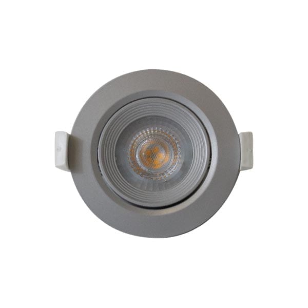 6,5W įmontuojamas LED šviestuvas Nahe Niquel