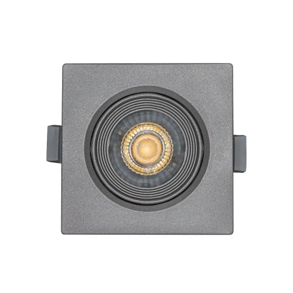 6,5W įmontuojamas LED šviestuvas Nahe SQ Niquel