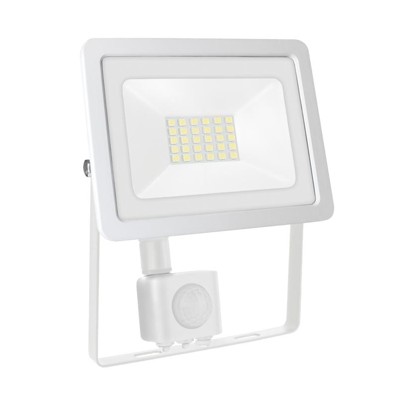 20W LED prožektorius NOCTIS2 SENS baltas