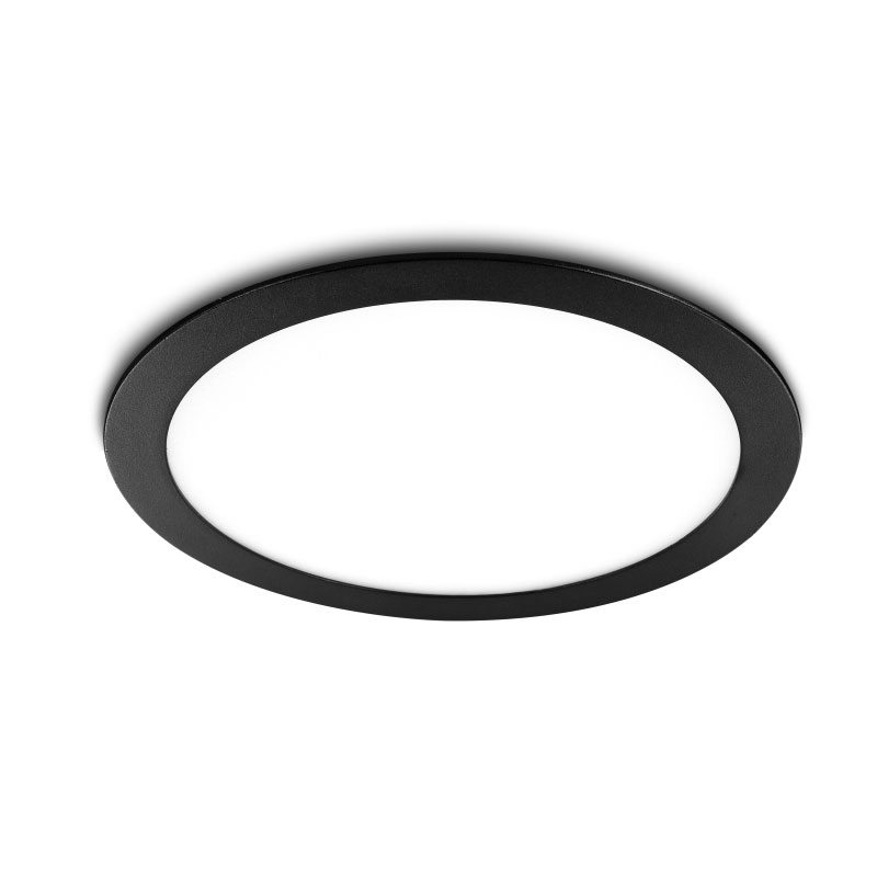 18W Juoda LED panelė 3000K