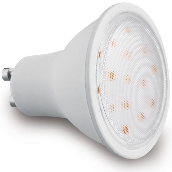 Lempa LED 4W GU10 3000K 15 LED 120* GTV
