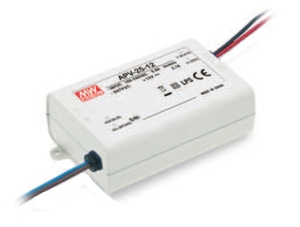 Maitinimo šaltinis LED 12V/2,1A APV-25-12 Mean Well