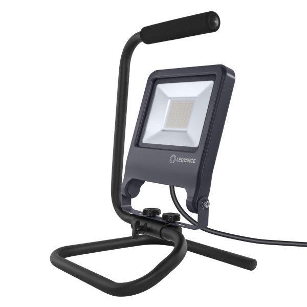 Nešiojamas LED prožektorius LEDVANCE STAND, 50 W, 4000 K, 4500 lm, IP65, tamsiai pilkos sp.