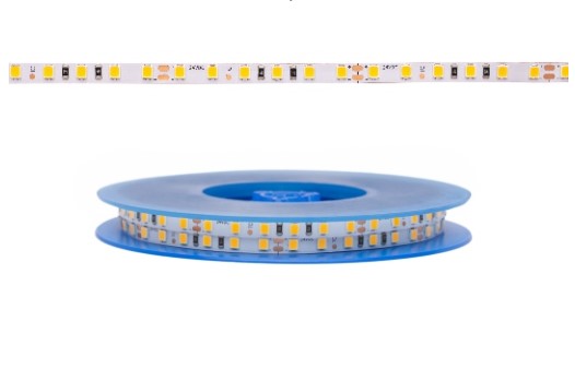 LED juosta 24Vdc, 120LED/m, 5mm PCB, 14.4W/m, 2700K, Samsung SMD, AKTO