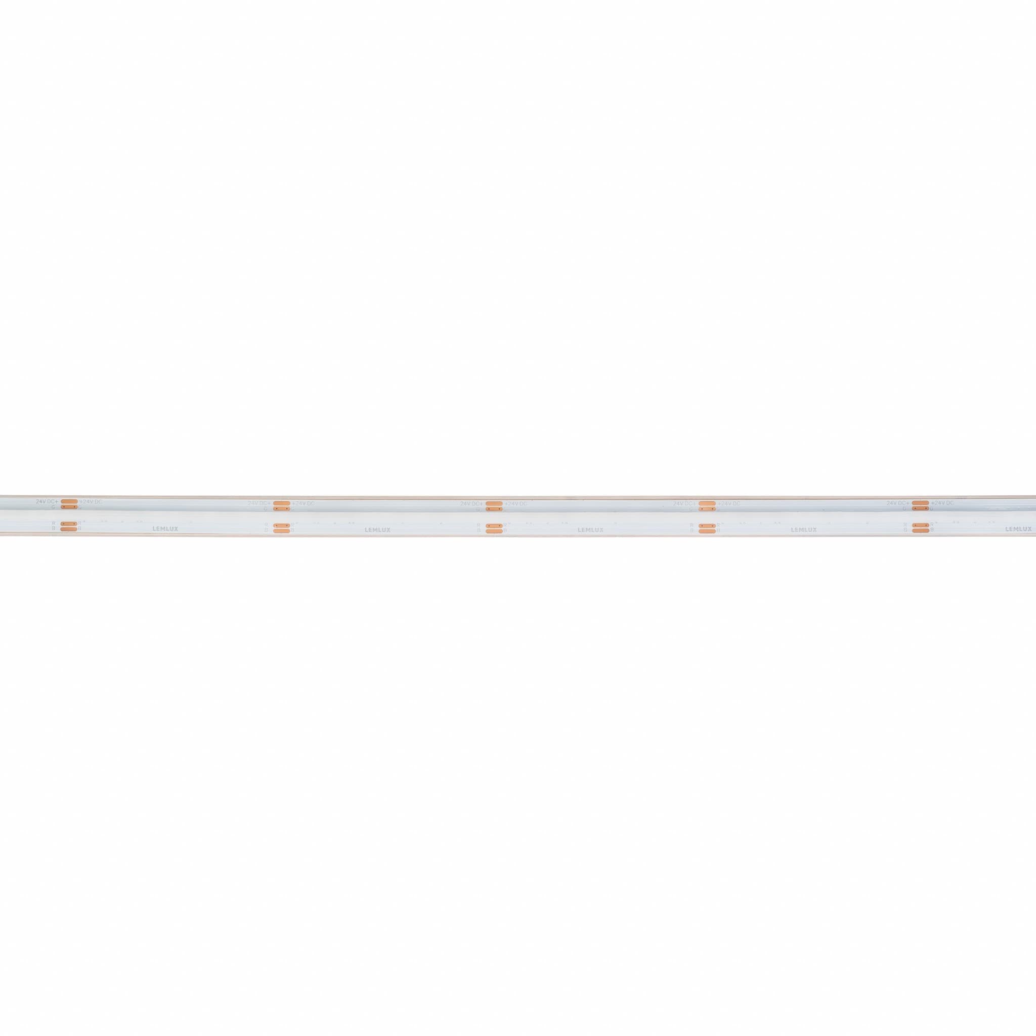 LED juosta, 24Vdc, 14W/m, COB 480LED/m, RGB, IP67, 180°