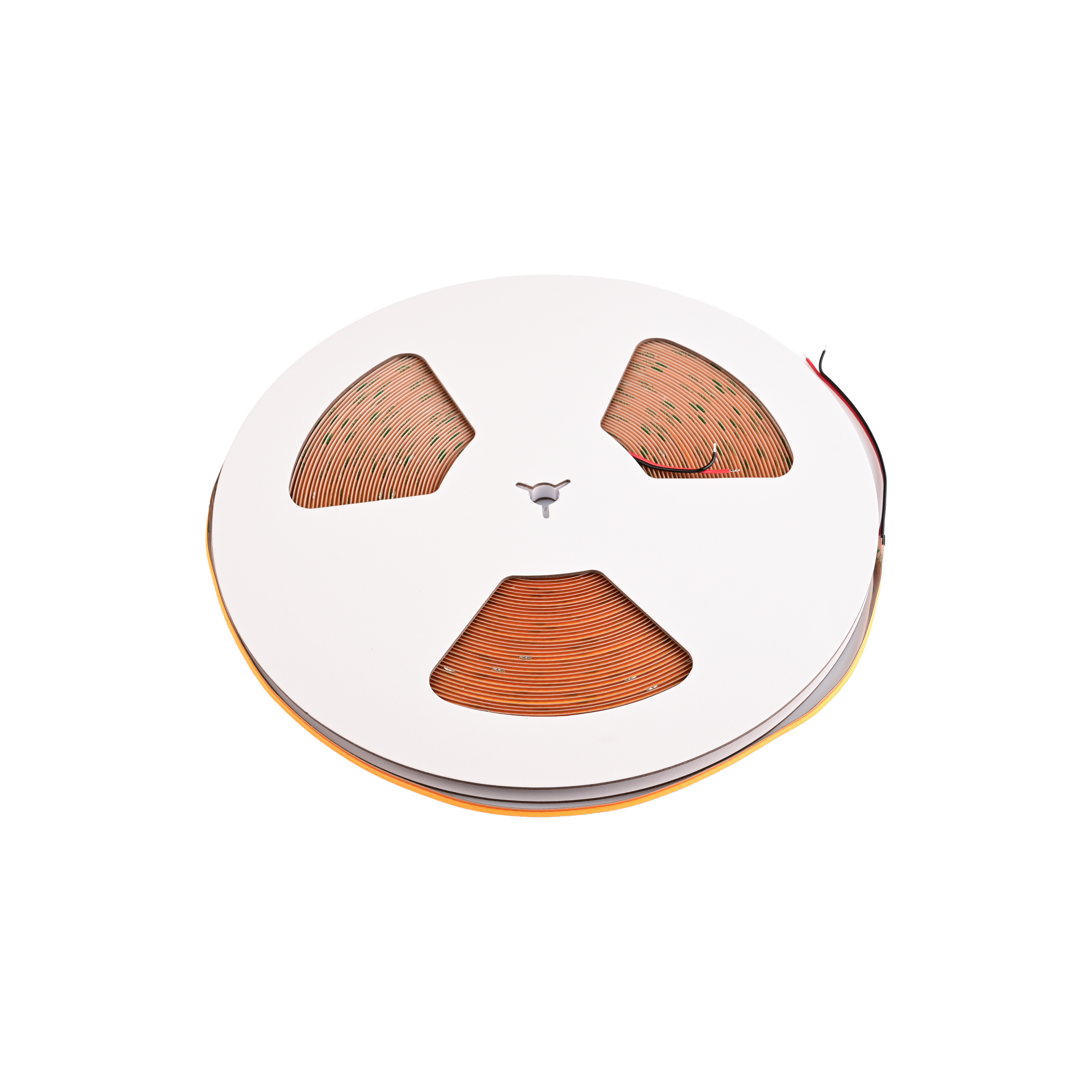 LED juosta, 30m ritė 12Vdc, 13W/m, COB 528LED/m, 1000lm, šiltai balta 3000K, IP20, FREE CUT