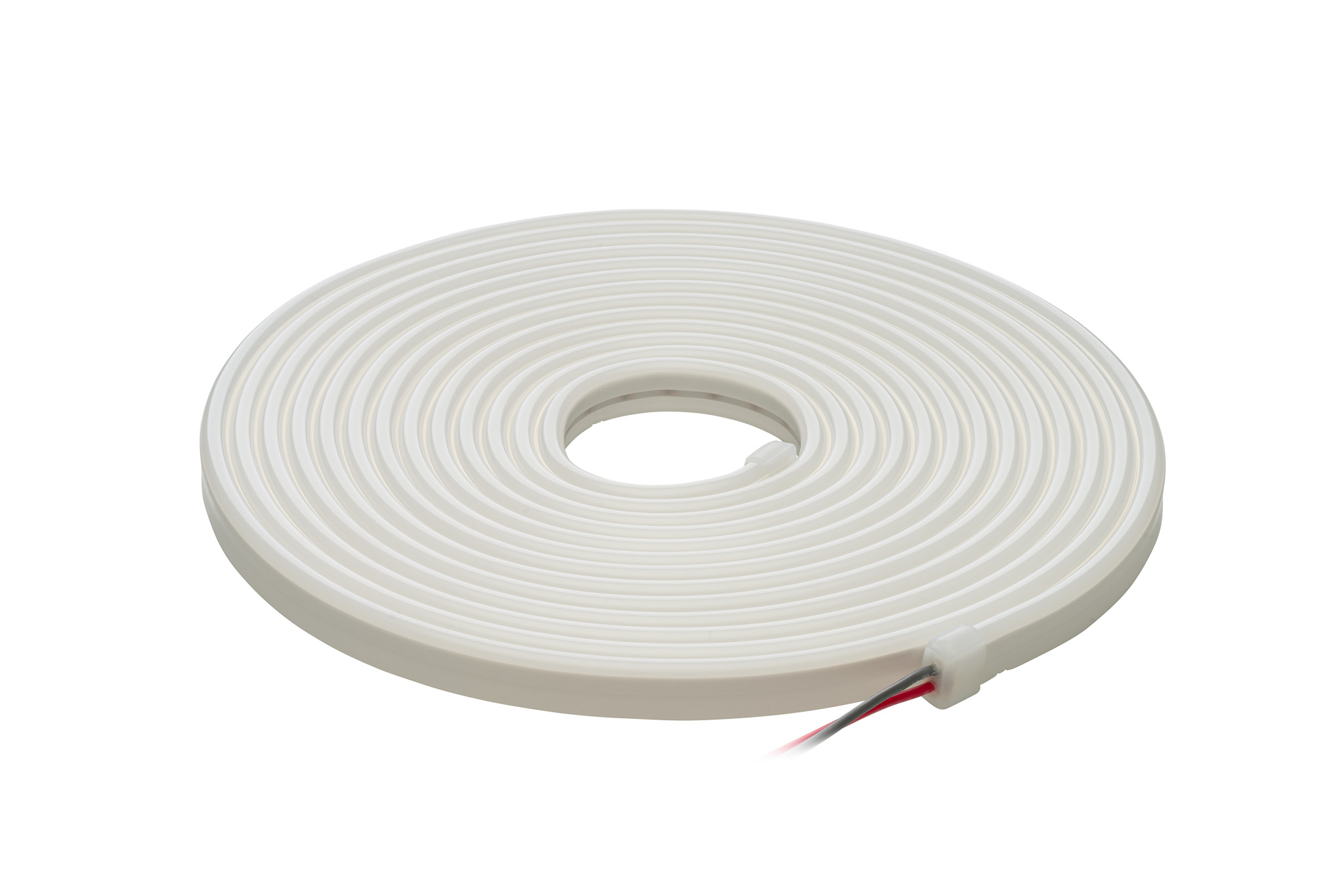 LED juosta NEON FLEX 12Vdc, 7.2W/m, karpoma 1cm, 3000K, 6x12mm, 5m ritė, IP67