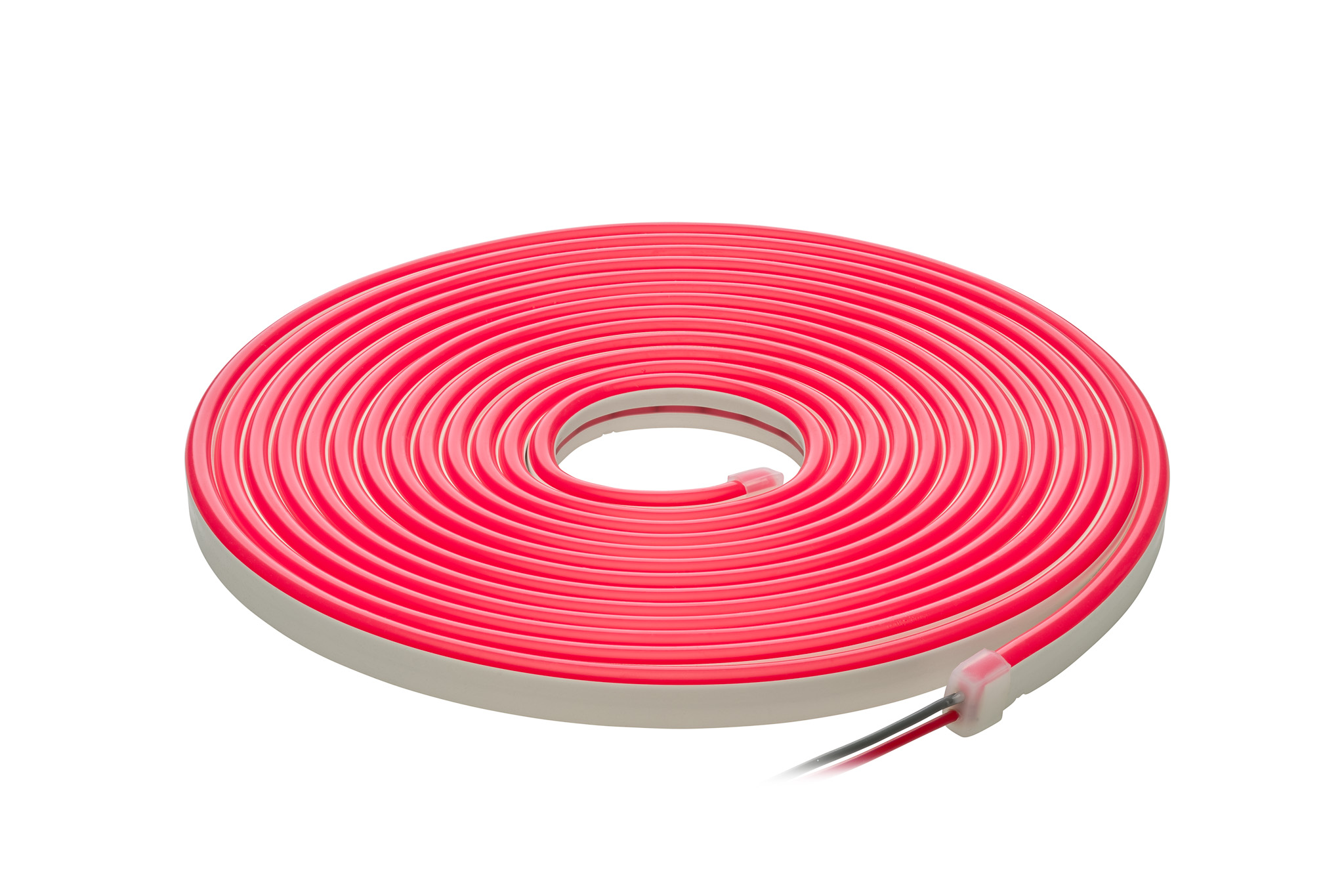 LED juosta NEON FLEX 12Vdc, 7.2W/m, karpoma 1cm, Raudona, 6x12mm, 5m ritė, IP67