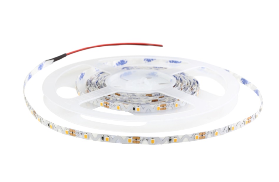 LED juostos ritė 3m, 12V 12W/m, 890lm nehermetiška IP20, 6500K, S formos, PREMIUM LEMLUX