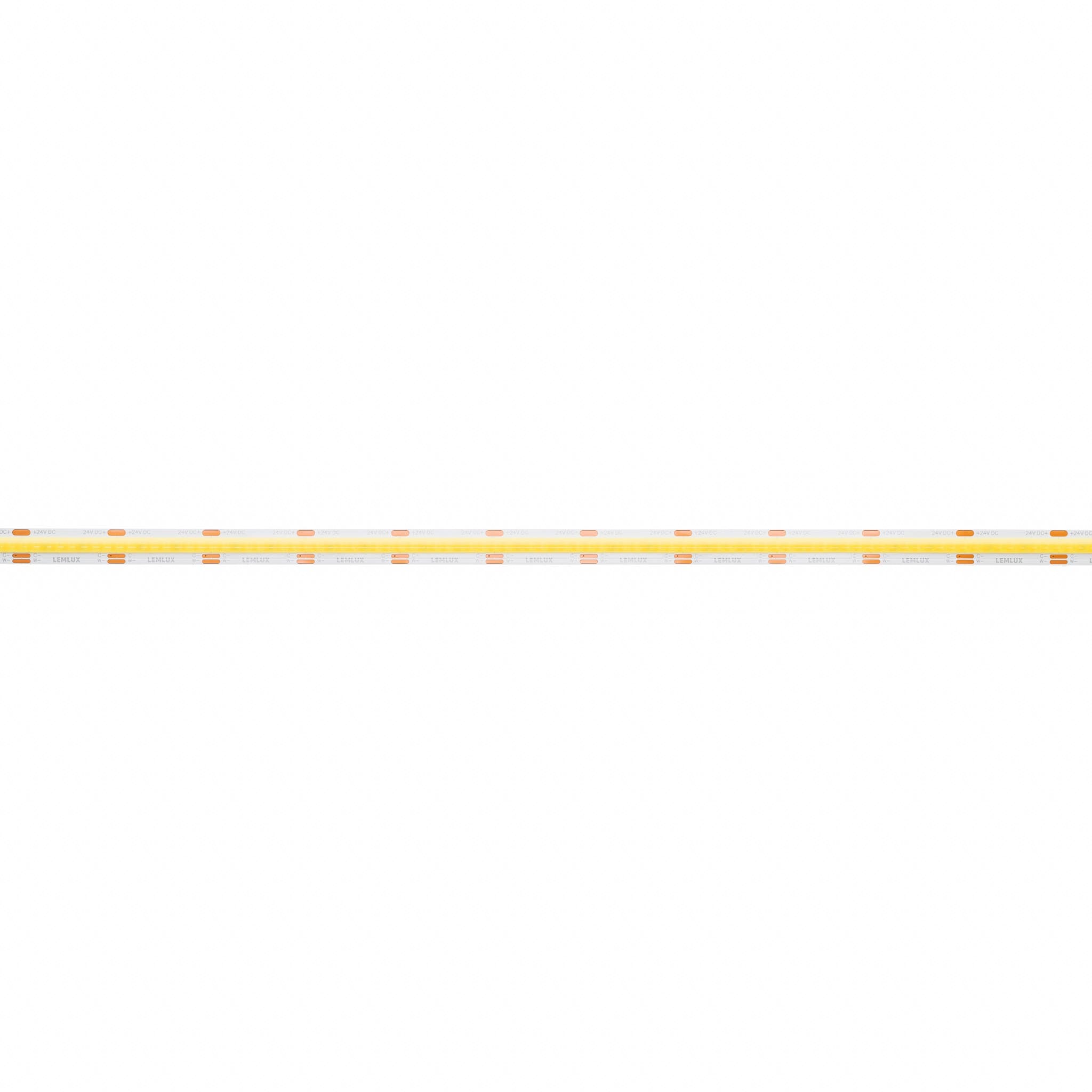 LED juosta, 24Vdc, 14W/m, COB 608LED/m, 1400lm, CCT 2700K - 6500K, IP20, 180°