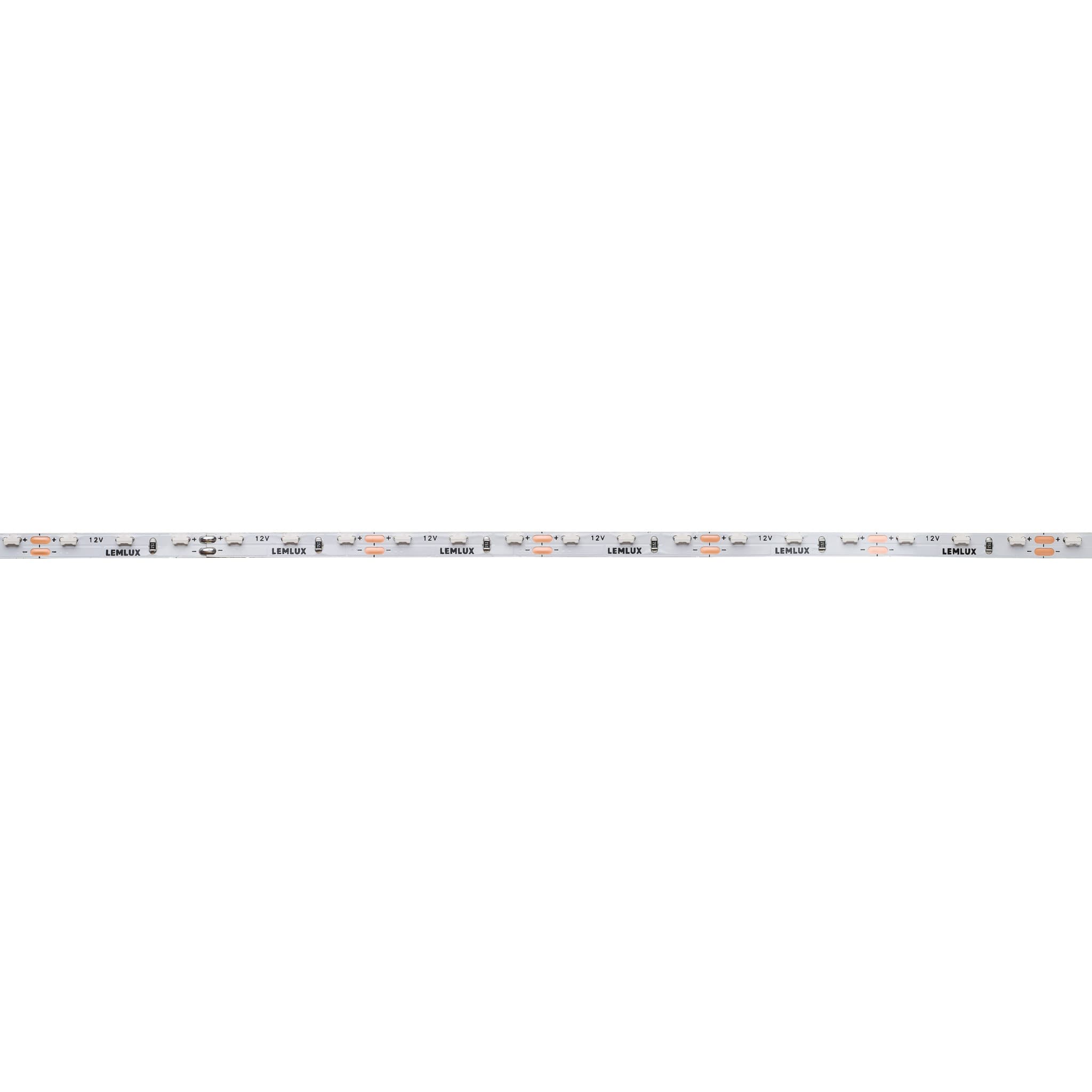 LED juosta šviečianti šonu, 12Vdc, 7.2W/m, SMD 335, 90LED/m, 576lm/m, 3000K