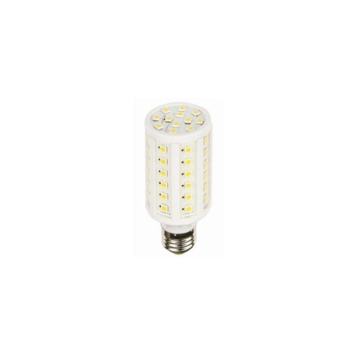 LED lemputė E27 9W 230V AC su 60 SMD5050 šaltai balta