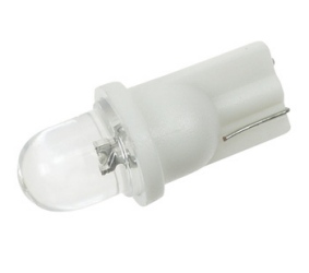LED lemputė 12V W2.1x9.5d su LED šaltai balta 5000K