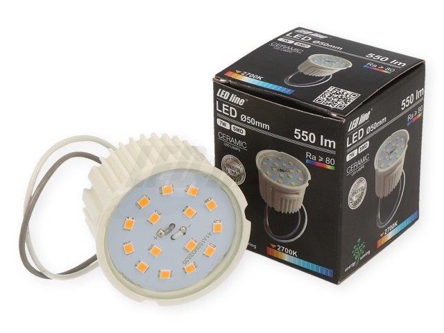 Lemputė LED MR16 230V 5W 400lm neutraliai balta 4000K, LED line