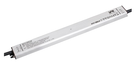 Impulsinis maitinimo šaltinis LED 12V 6.25A, IP67, 16.5x30x333mm, SELF