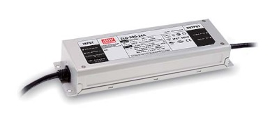 Impulsinis maitinimo šaltinis LED 24V 12.5A, reguliuojamas, PFC, IP67, MEAN WELL