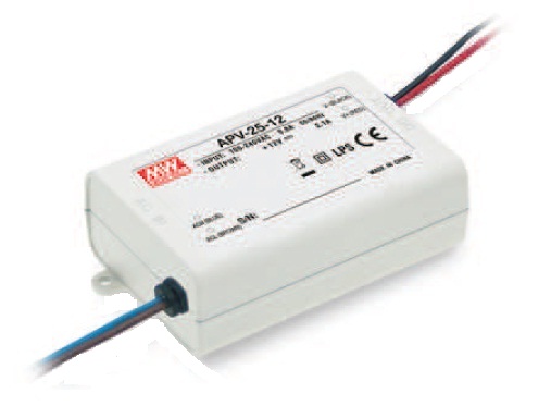 Impulsinis maitinimo šaltinis LED 12V 2.1A, MEAN WELL