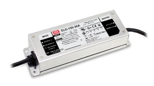 Impulsinis maitinimo šaltinis LED 48V 2A, reguliuojamas, PFC, IP65, MEAN WELL