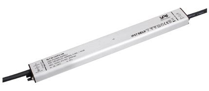 Impulsinis maitinimo šaltinis LED 24V 1.25A, IP67, 16.5x30x275mm, SELF