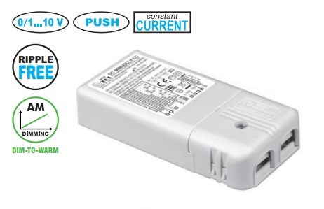 20W srovės šaltinis LED 100-380mA 2-54V, DIP-SWITCH, valdomas AM, PUSH, TCI