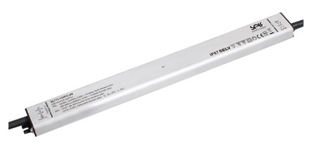 Impulsinis maitinimo šaltinis LED 24V 4.17A, IP67, 16.5x29.8x340mm, SELF
