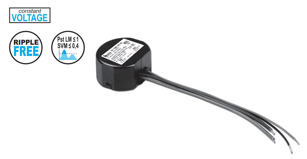 12W maitinimo šaltinis LED 24V 0.5A, IP20, TCI