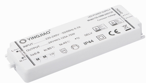 100W impulsinis LED maitinimo šaltinis 12V 8.33A, 18x51x158mm, IP44