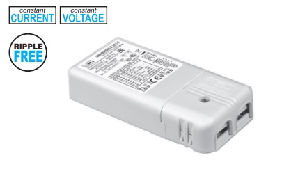 1-20W srovės šaltinis LED 100-380mA 2-54V, 24V 380mA, DIP-SWITCH, TCI