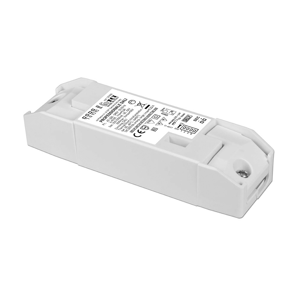 3-38W srovės šaltinis LED 300-1050mA 10-54V, DIP-SWITCH, PUSH-SWITCH, DALI2, AM, TCI