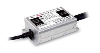 25W pastovios galios LED šaltinis 250-1050mA 22-54V, reguliuojamas+valdomas, IP67, MEAN WELL