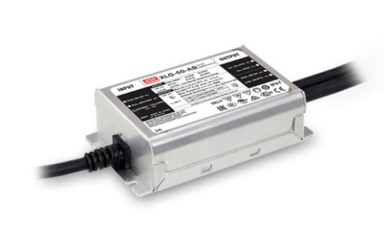 50W pastovios galios LED šaltinis 530-2100mA 22-54V, reguliuojamas+valdomas, IP67, MEAN WELL