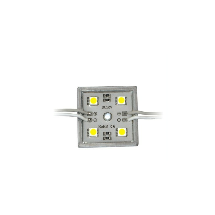 Led modulis 4x5050 SMD Neutralus baltas 1.2W