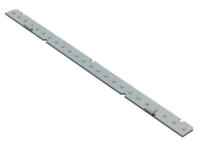 LED modulis, linijinis, 280mm, 750mA CC, 11.12V, 8.3W, 4000K, AKTO