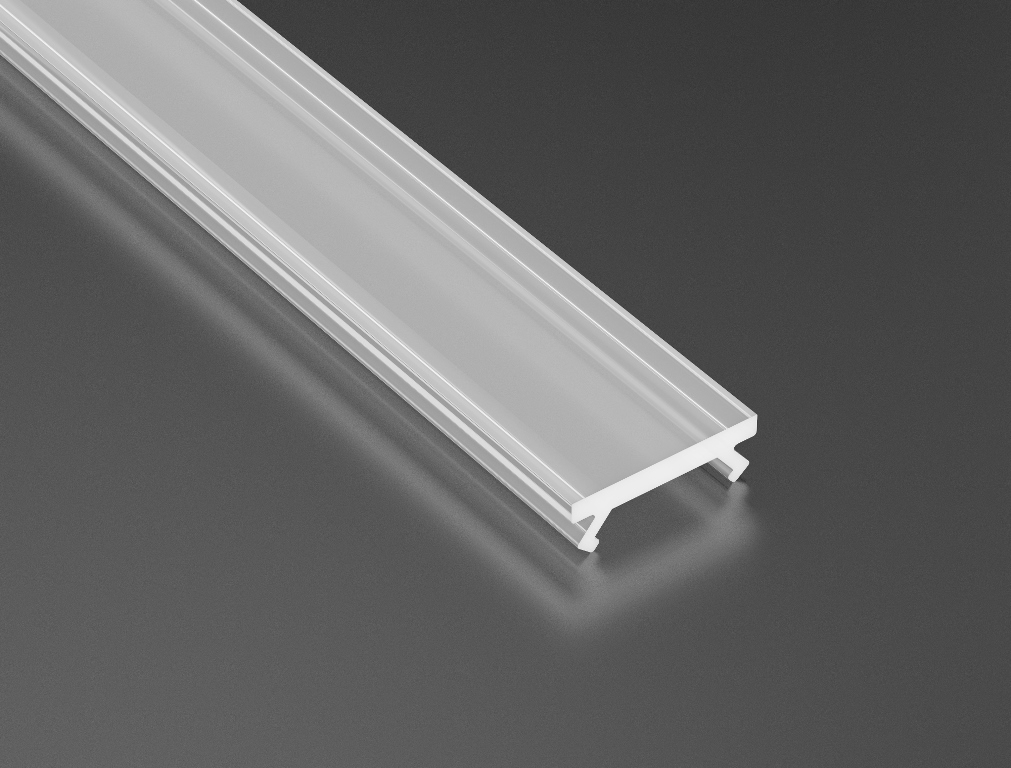 Dangtelis PMMA matinis profiliams LUMINES SLIM X V2 3m