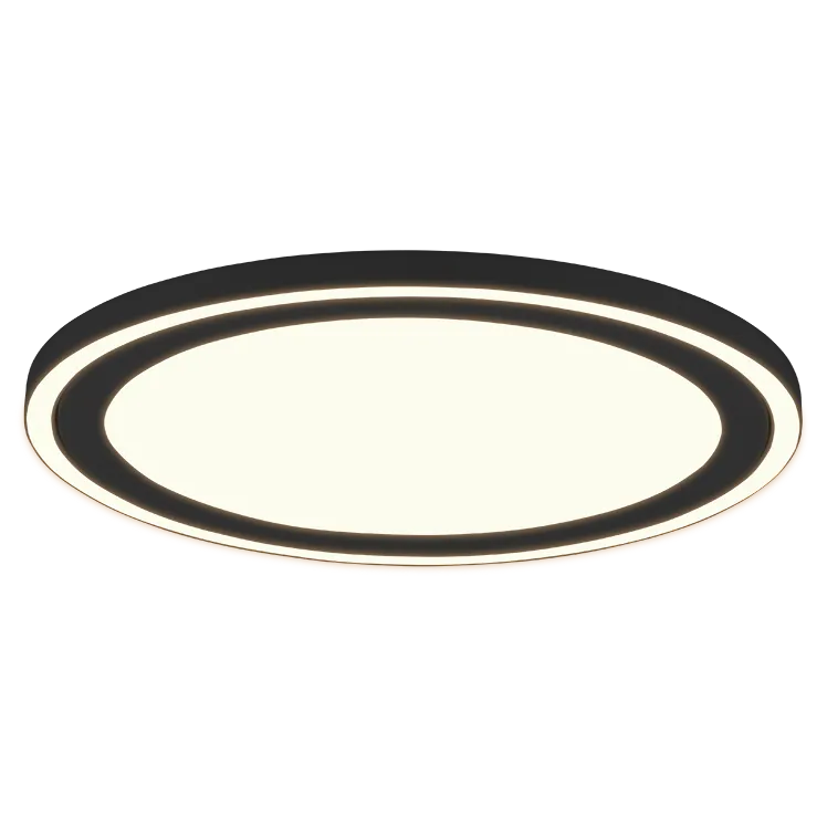 Lubinis LED šviestuvas Carus R43 juodas