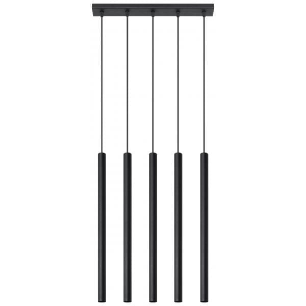 Pakabinamas šviestuvas Pastelo 5 Black