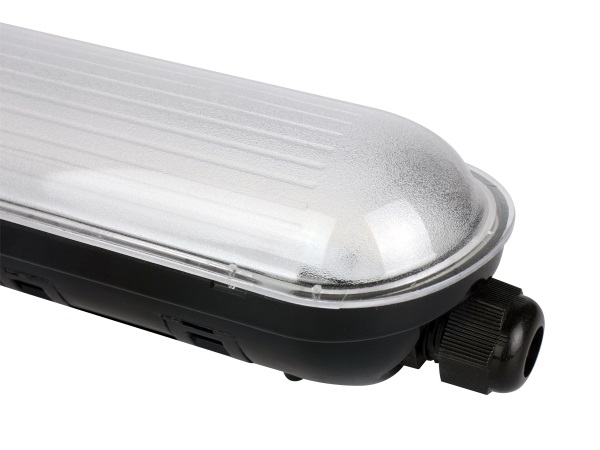 Hermetinis šviestuvas TRI-PROOF, 230Vac, 40W, 6000lm, 150lm/W, 118cm, IP65, IK08, 4000K, Juodas LINKER
