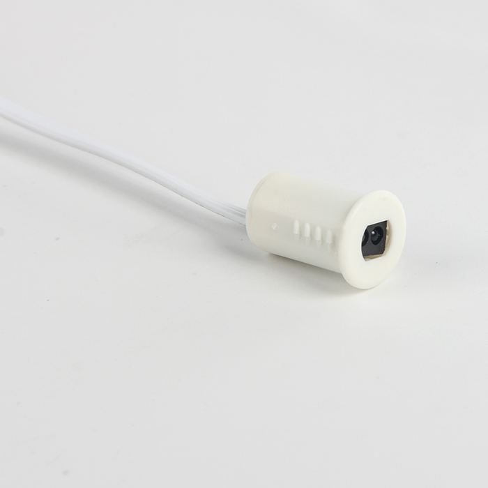 LED jungiklis 12-24Vdc, 4A, su IR jutikliu, baldinis, įleidžiamas Ø14mm, valdomas rankos mostu