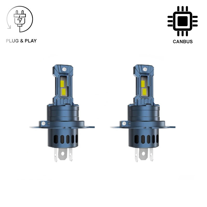 H4 LED LEMPUTĖS A10 36W CANBUS